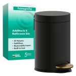 HANSGROHE - AddStoris Odpadkový koš 3 l, Soft Close, kartáčovaný bronz 41775140