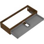 MEXEN - Box-A skříňka pro umyvadlo 120, 1 šuplík, ořech 91AX0-1200-235-1-86