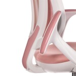 Dětská židle, výškově nastavitelná, růžová síťovina, KA-C806 PINK