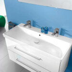 VILLEROY & BOCH - Venticello Umyvadlo nábytkové 1200x500 mm, s přepadem, 2 otvory pro baterii, alpská bílá 4104CK01