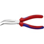 Knipex 38 25 200 pro elektroniku a jemnou mechaniku ploché jehlové kleště 40° zahnuté 200 mm