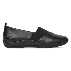 Polobotky Rieker L1790-00 Látkový materiál,Přírodní kůže (useň) - Lícová