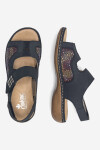 Sandály Rieker 65989-14 Materiál/-Syntetický,Látka/-Látka