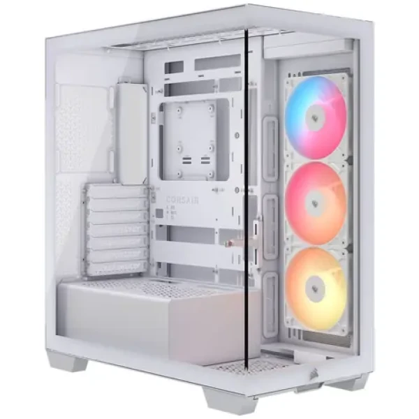 Corsair 3500X RS-R ARGB bílá / E-ATX / 2x USB-A / 1x USB-C / 3x 120mm / bez zdroje / průhledná bočnice (CC-9011323-WW)