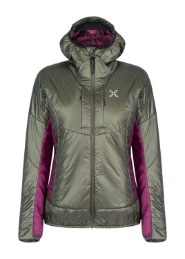 MONTURA Force Primaloft Jacket Woman, Verde Salvia/Vinaccia velikost: S