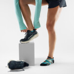 Dámské merino běžecké ponožky SMARTWOOL Women's Run Targeted Cushion Brushed Pri, Nightfall Blue velikost: 42-45 (L)