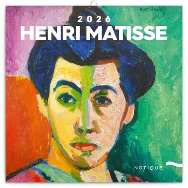 NOTIQUE Poznámkový kalendář Henri Matisse 2026 - Východní / 30 x 30 cm (PGP-35660-V)