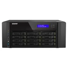 QNAP TS-h1290FX-7302P-128G / 12x HDD / AMD 7302P 3.3 GHz / 128 GB DDR4 / 3.5" SATA / 2x2.5GLAN (TS-h1290FX-7302P-128G)