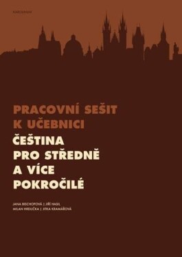 Pracovní sešit učebnici Čeština pro středně více pokročilé Jana Bischofová,