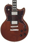 D'Angelico Deluxe Atlantic Baritone Satin Walnut