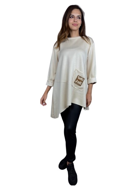 HOSH Tunika Armin Velikost: UNI, Barva: Béžová