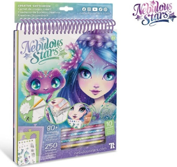 Nebulous W030776 Stars Kreativní sketchbook Nenuphia