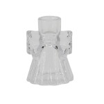 Chic Antique Svícen High Bow Clear, čirá barva, sklo