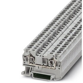 Phoenix Contact 3037180 řadová svorka průchodky 6.2 mm pružinová svorka černá 50 ks