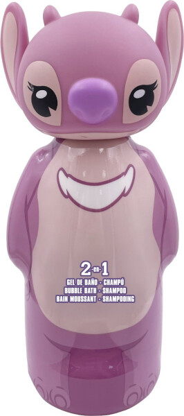 Pěna do koupele + šampón Stitch Angel s přísavkou 2v1 2x 300 ml - Trigo