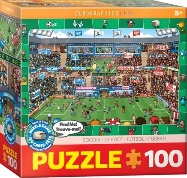 EUROGRAPHICS Puzzle Spot Find Fotbal