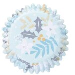 PME Košíčky papírové s fólií Vánoční květy 30 ks