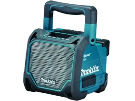 Makita DMR202 modrá / Aku Stavební reproduktor / 10.8V - 18V / BT 4.0 / 3.5 mm jack / USB / 5V|2.1A / IP64 (DMR202)