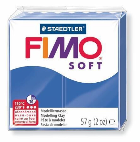 FIMO soft 57g tmavě modrá