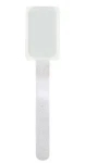 Schwaiger Popisovací pásky na suchý zip 90x12x2mm bílé / Kabelové štítky / 10 ks (KMBS2010)
