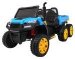 Mamido Dětské elektrické auto Farmer Truck modré
