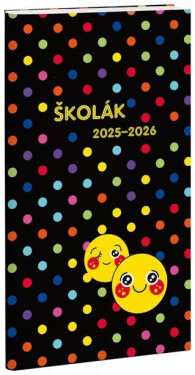Diář školák Smiley 2025/26