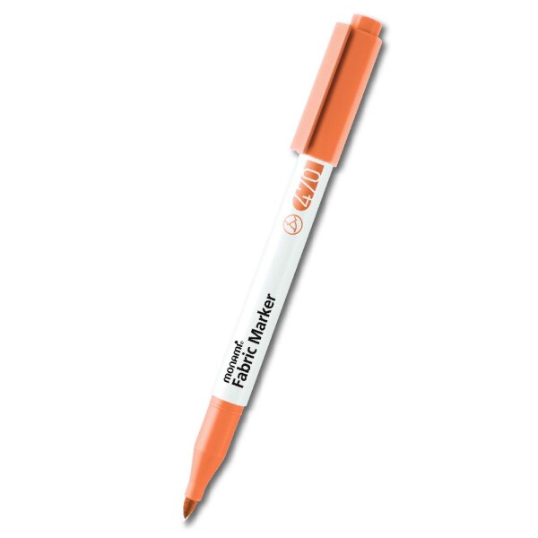 Fix na textil Monami Fabric Marker Brush - oranžová