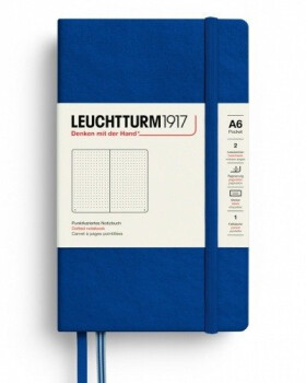 Zápisník Indigo, Pocket A6, 187l, tečkovaný