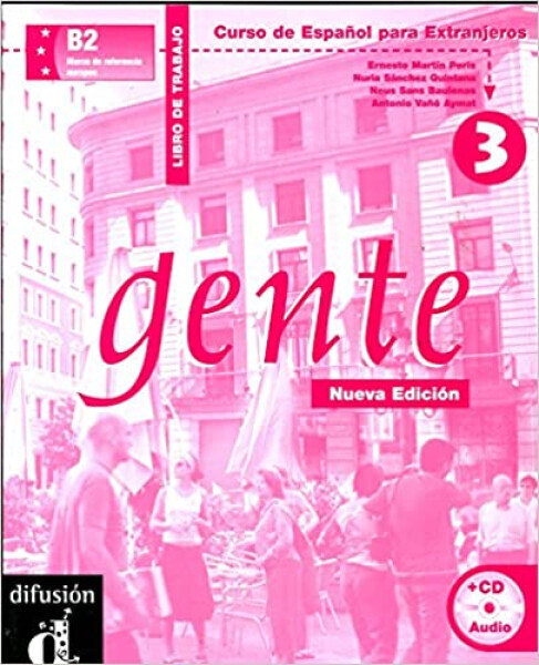 Gente 3 Nueva Ed. – Libro de trabajo + CD - kolektiv autorů