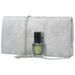 Módní dámské psaníčko Michelle Moon Ziara, stříbrné