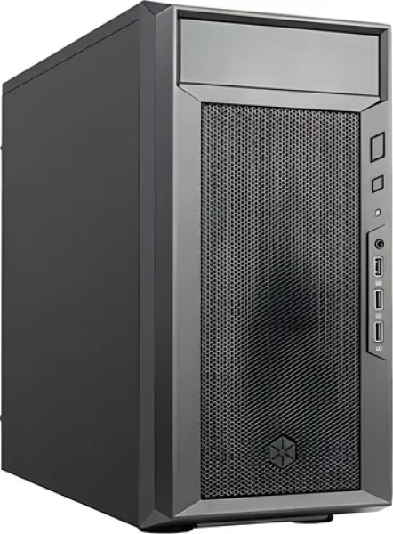 SilverStone FARA 311 černá / Skříň / Micro-ATX / Midi-Tower / USB 3.2 Gen 1 / vodní chlazení (SST-FA311-B)