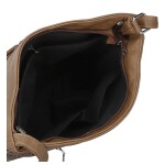 Stylová dámská crossbody kabelka Teri, hnědá