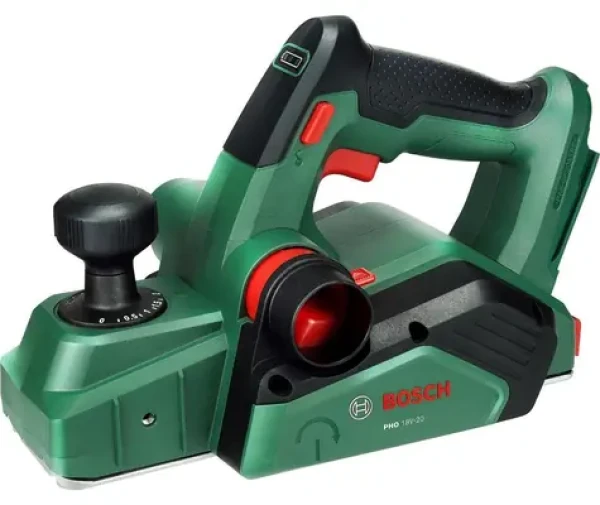 Bosch PHO 18V-20 zelená / Akumulátorový hoblík / 18V / bez baterie a nabíječky / POWER FOR ALL ALLIANCE (06032A4200)