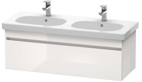 DURAVIT - DuraStyle Umyvadlová skříňka 40x115x45 cm, 1 zásuvka, lesklá bílá DS638602222