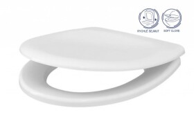 CERSANIT - WC SEDÁTKO MODUO/DELFI DUR SOFTCLOSE EO K98-0191