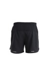 Pánské merino kraťasy ICEBREAKER Mens 125 ZoneKnit Speed 6" Shorts, Black velikost: XXL