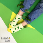 Banana Socks Ponožky krátké Greenery 42-46