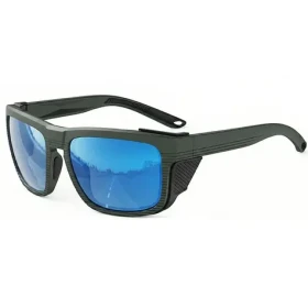 VeyRey Sportovní polarizační sluneční brýle Unow černá obruba modrá skla (8596545423449)