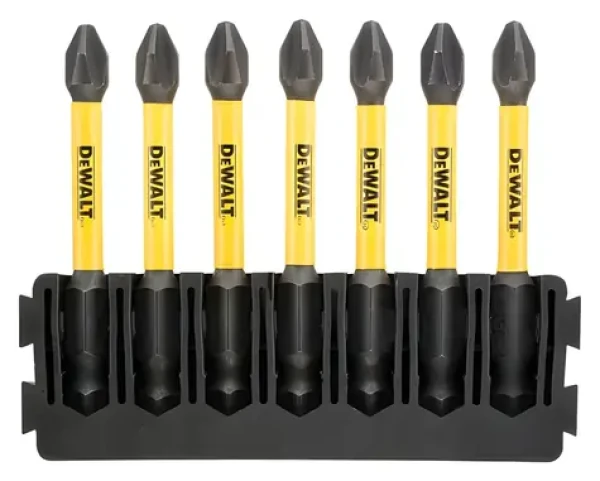 DeWalt Sada prodloužených bitů PH2 / Bity / 7 ks / PH2 / 57 mm (DT70817)