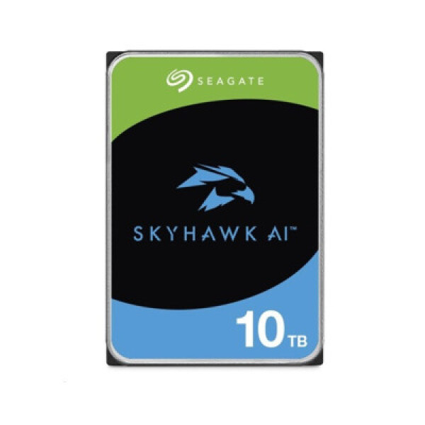 SEAGATE HDD 10TB SKYHAWK AI, 3.5", SATAIII, 7200 RPM, Cache 256MB, s R/V Senzorem EDF_612344