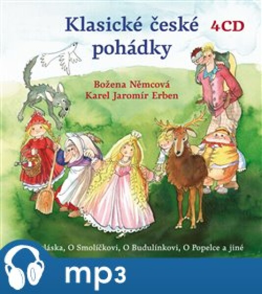 Klasické české pohádky, mp3 - Božena Němcová, Karel Jaromír Erben