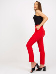 Dámské kalhoty model 17817337 červená M38 - FPrice