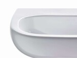 DURAVIT - D-Code Umyvadlo Med, 55x43 cm, s 1 otvorem pro baterii, alpská bílá 23115500002