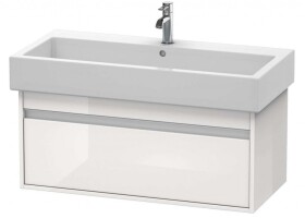 DURAVIT - Ketho Umyvadlová skříňka 41x95x44 cm, 1 zásuvka, lesklá bílá KT668802222