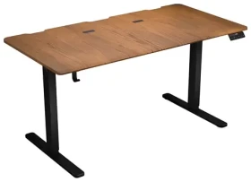 Endorfy Atlas L Electric ořech/černá / Herní stůl / elektrické nastavení výšky 73–120 cm / 150 × 78 cm / 80 kg (EY8E006)