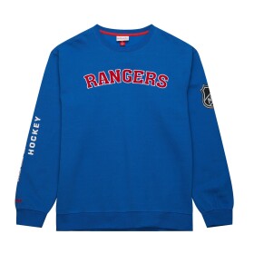 Mitchell & Ness Pánská mikina New York Rangers NHL There and Back Crewneck Sweater Velikost: S