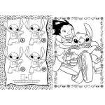 Jiri Models Jiri Models, 4229-5, omalovánky se samolepkami, Lilo & Stitch