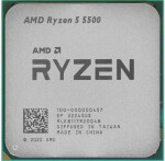 AMD RYZEN 5 5500 @ 3.6GHz - TRAY / Turbo 4.2 GHz / 6C12T / L2 3MB L3 16MB / AM4 / Zen 3 / 65W (100-000000457)