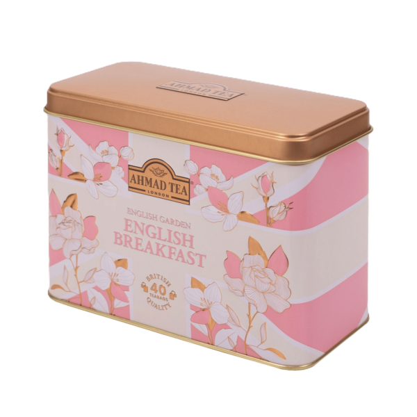 Ahmad Tea | Garden Caddy English Breakfast | 40 sáčků s úvazkem