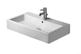 DURAVIT - Vero Umyvadlo 70x47 cm, s přepadem, s otvorem pro baterii, bílá 0454700000